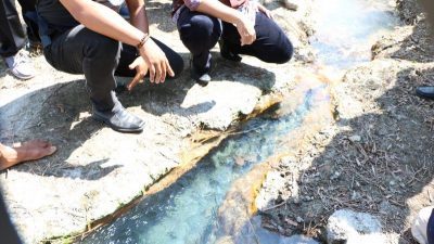  Wow! Ada Sumber Air Panas di Desa Sukasirna, Leles, Cianjur Selatan.