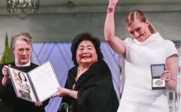  Nobel 2017 Diberikan Pada Beatrice Fihn dan Hiroshima Setsuko