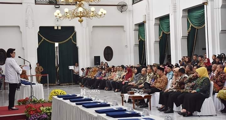  Bupati Cianjur Hadiri Penandatangan Kerjasama Optimalisasi Pendapatan Daerah Bersama Gubernur dan KPK