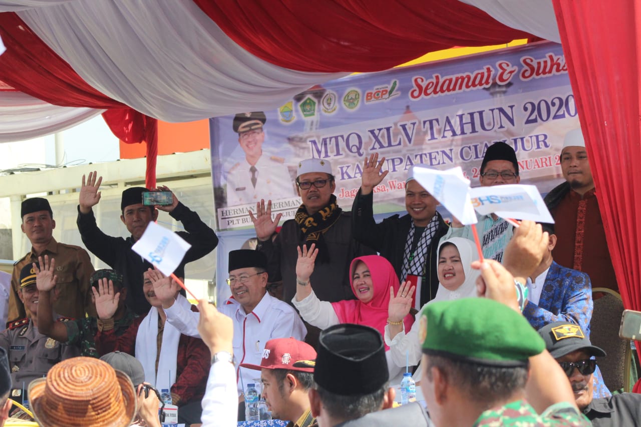  Ribuan Kafilah Ikuti MTQ Tingkat Kabupaten Cianjur