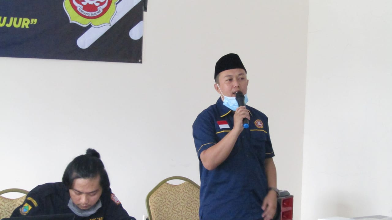  Temu Karya Luar Biasa, Hendi Mulyana Ketua Karangtaruna Kabupaten Cianjur