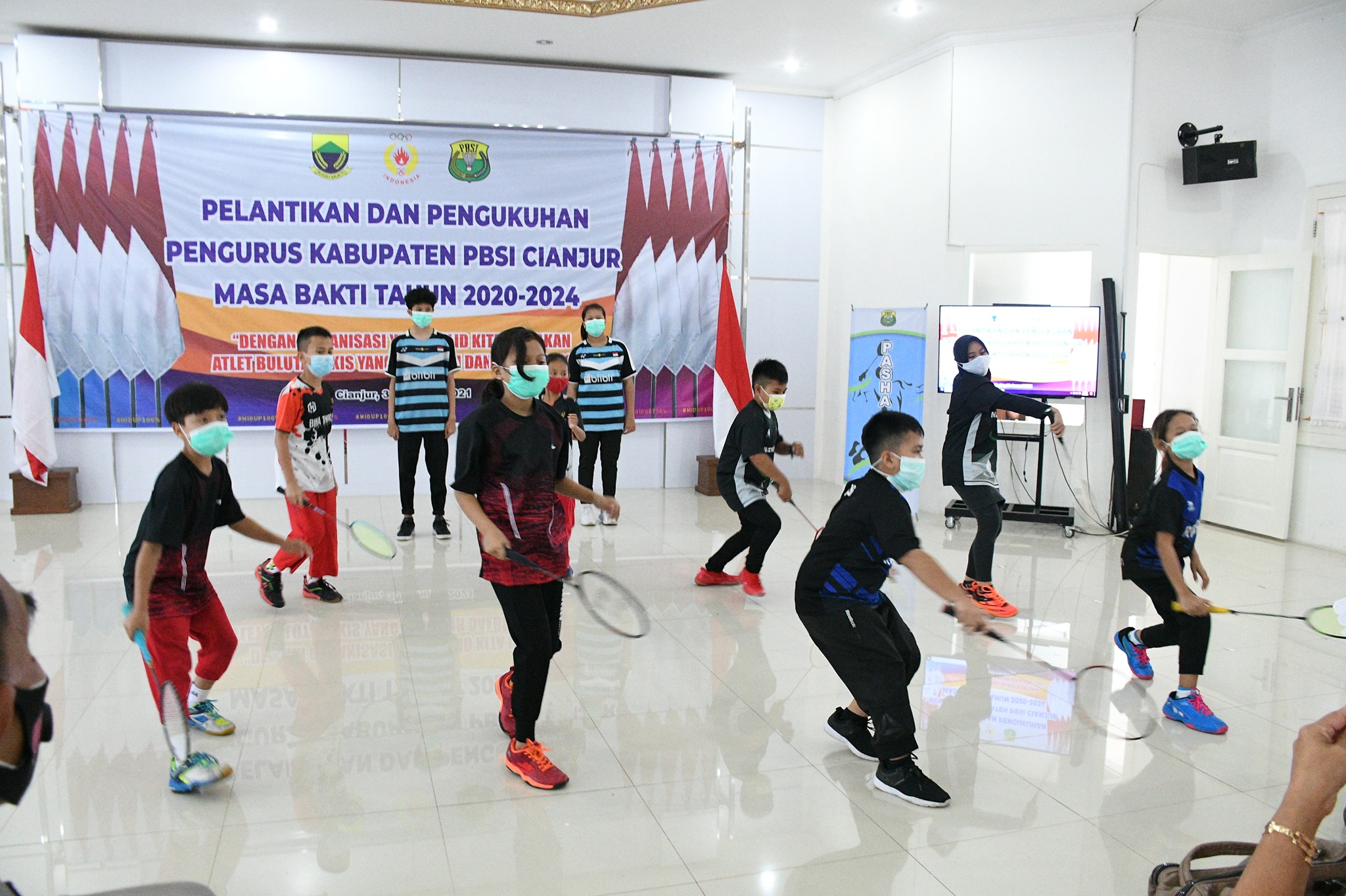  PBSI Cianjur Diharapkan Bisa Memajukan Olahraga Bulutangkis di Cianjur