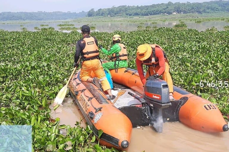  Tim SAR Gabungan Berhasil Temukan Jasad Korban Tenggelam di Sungai Cianjur