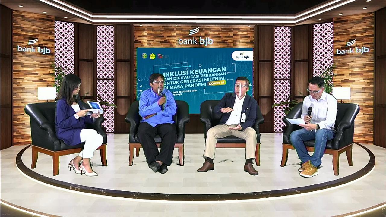  bank bjb Indramayu Tekankan Pentingnya  Inklusi Keuangan dan Digitalisasi Perbankan untuk Milenial