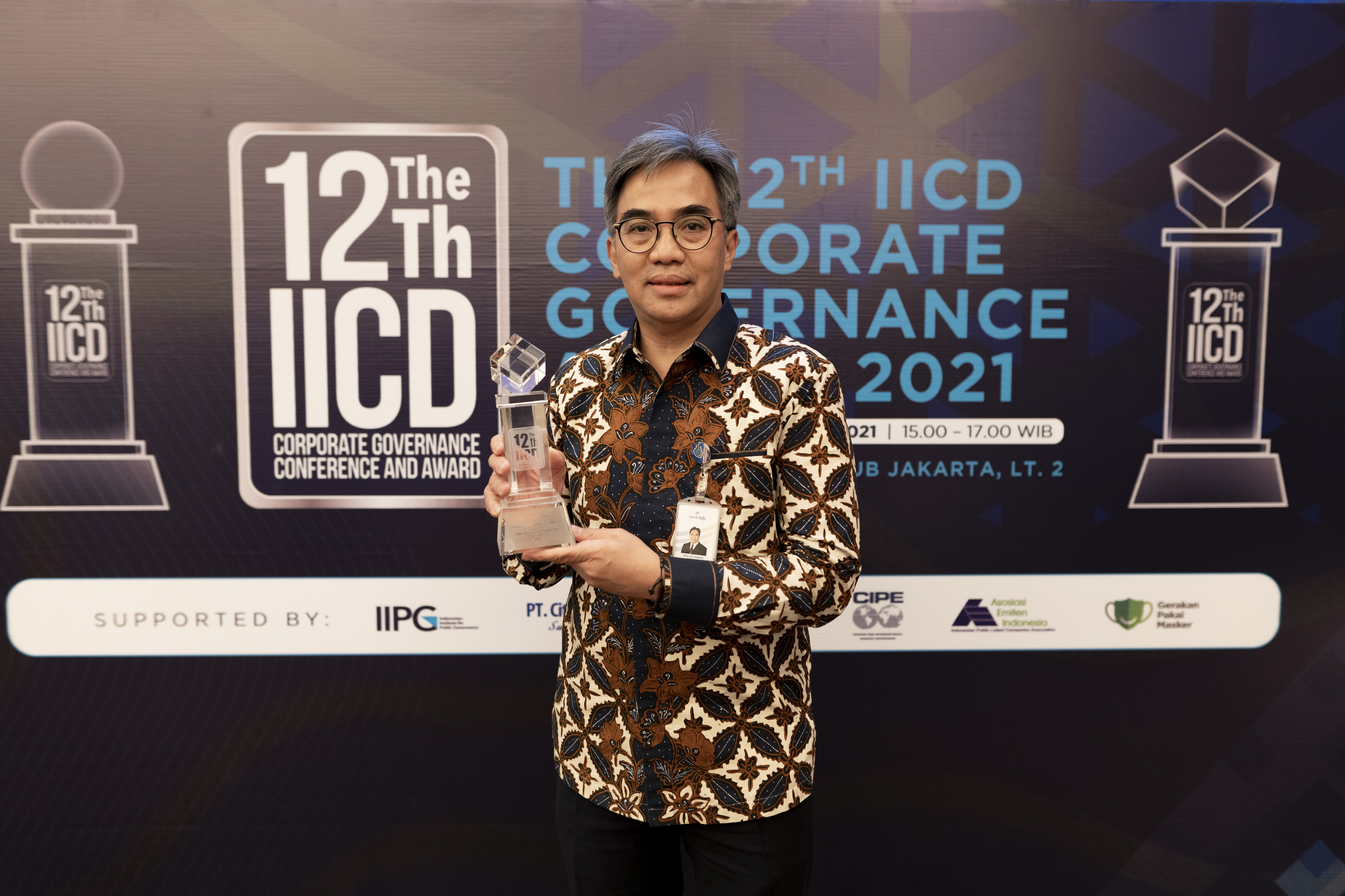  bank bjb Raih Top 50 Emiten di The 12th IICD Corporate Governance Award