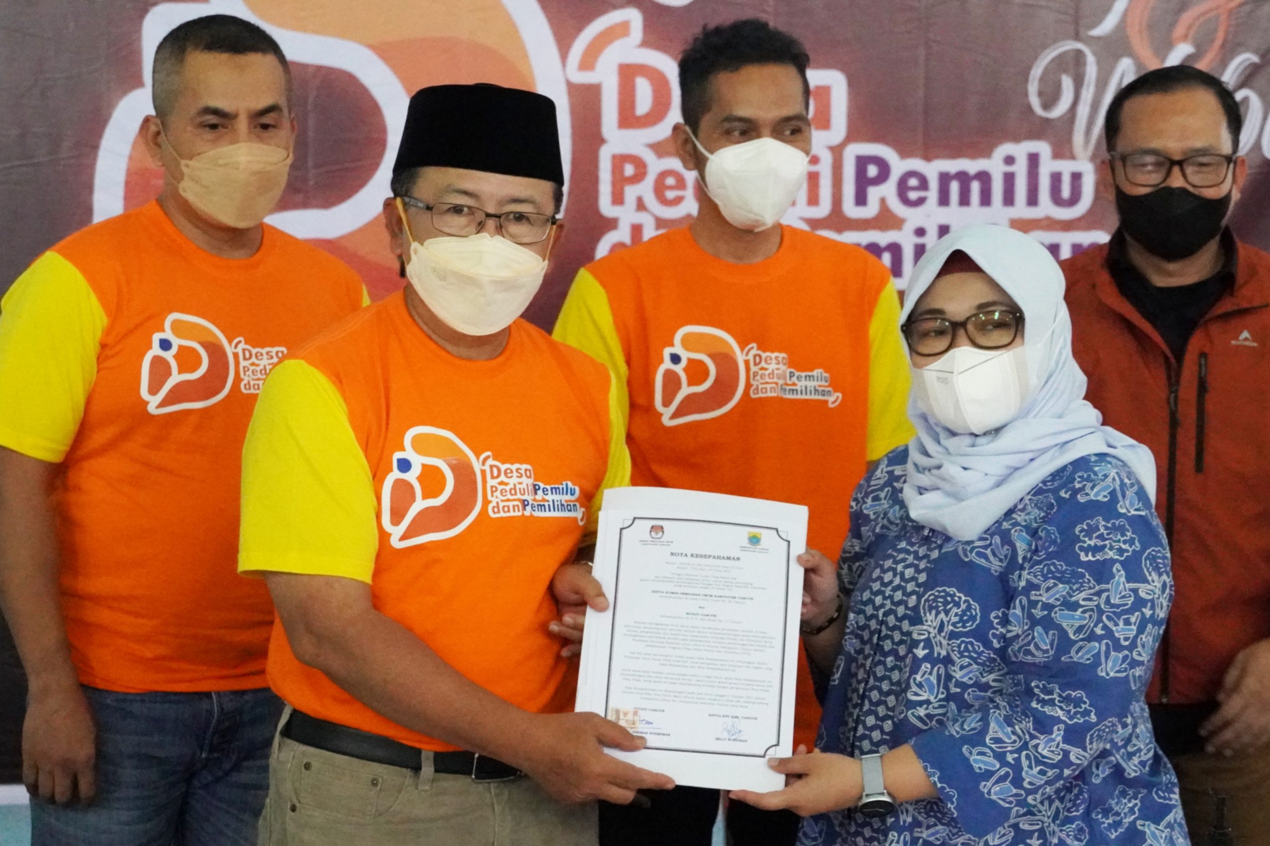  Tingkatkan Partisipasi Masyarakat Dalam Pemilu, KPU Cianjur Launching Program Desa Peduli Pemilu dan Pemilihan