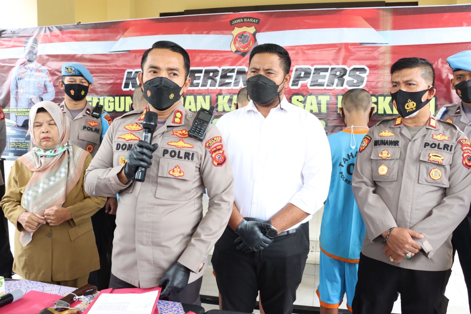  Polres Cianjur Berhasil Ungkap Kasus Pelaku Pembacokan