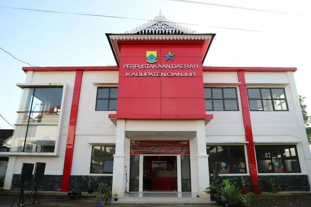  Habis Rp 4 Miliar, Gedung Layanan Perpustakaan Kabupaten Cianjur Diresmikan