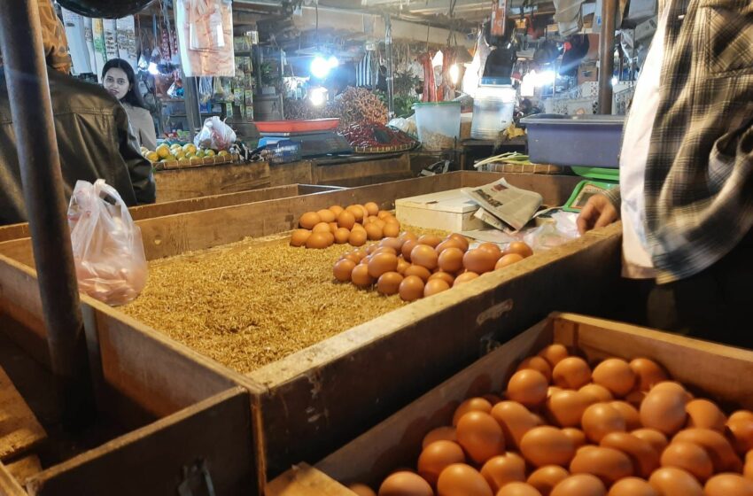  Harga Telur di Pasar Cianjur Naik Drastis
