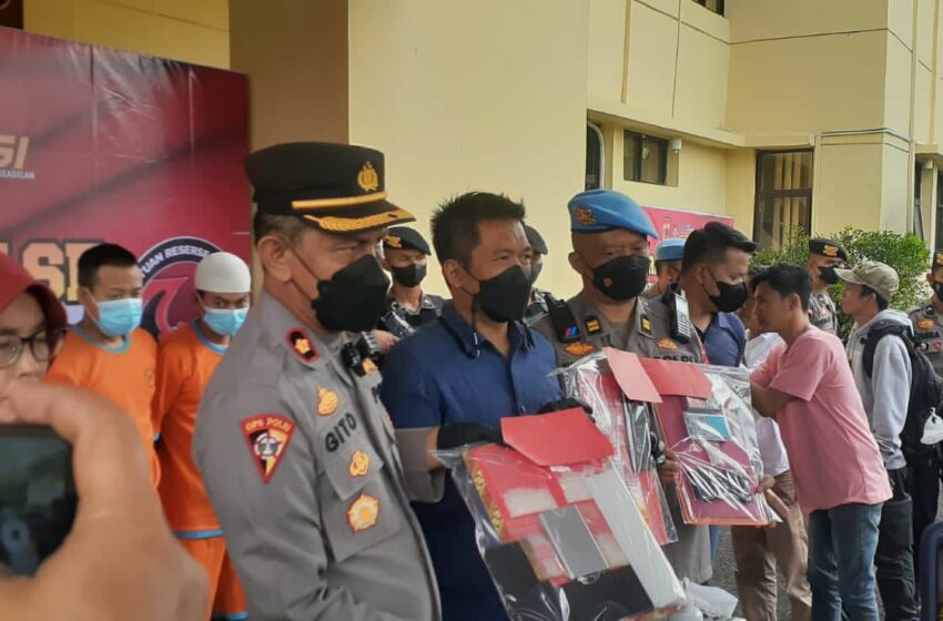 Tujuh Pelaku Pengedar Narkoba di Cianjur Ditangkap Polisi