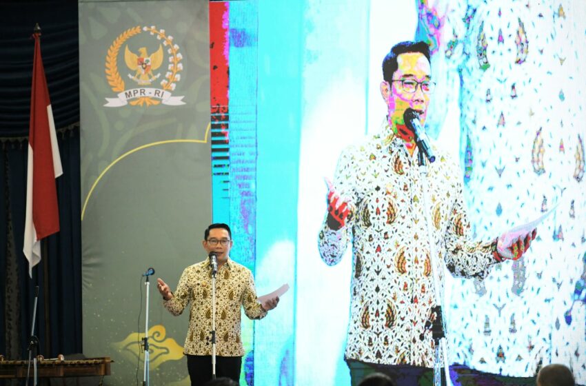  Kang Emil Bangga Bandung Tuan Rumah Forum MPR Dunia