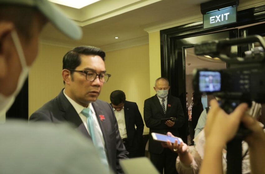 PENANGANAN GEMPA CIANJUR Gubernur Ridwan Kamil Tugaskan Kepala Dinas Jadi Bapak Asuh di Kecamatan