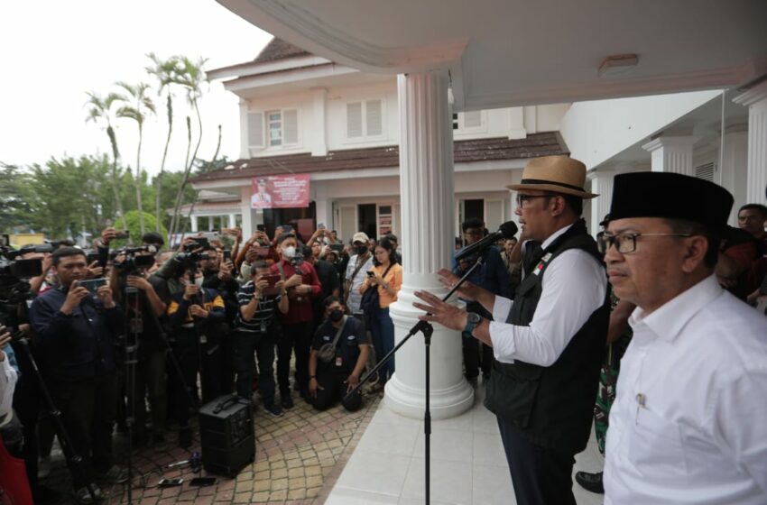  GEMPA CIANJUR, Gubernur Ridwan Kamil Siapkan Platform Digital Pisodapur untuk Perkuat Penanganan Kebencanaan Cianjur