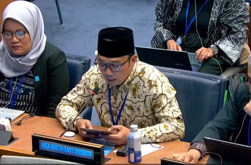  Bawa Kearifan Lokal Kampung Cieundeur ke Forum PBB, Ridwan Kamil Perkenalkan Toponimi dalam Manajemen Gempa Cianjur