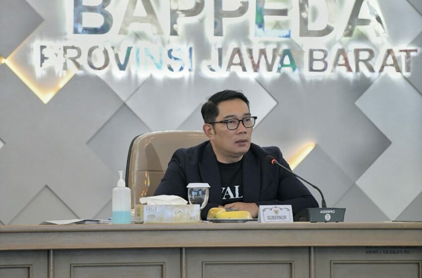  Ridwan Kamil: Jawa Barat hingga 2024  Fokus pada Perbaikan Jalan