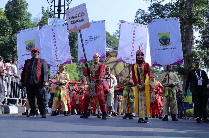 Delegasi Kararangge Cianjur Berhasil Pukau Penonton West Java Festival 2023