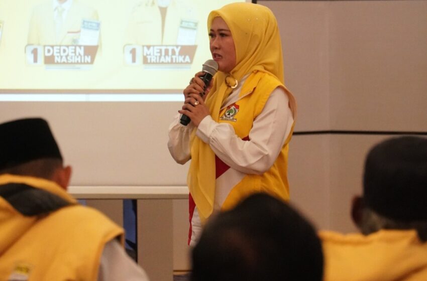 Golkar Gelar Bimbingan Teknis Pemenangan, Teh Metty: Pemilu 2024 Saatnya Cianjur Kembali Juara