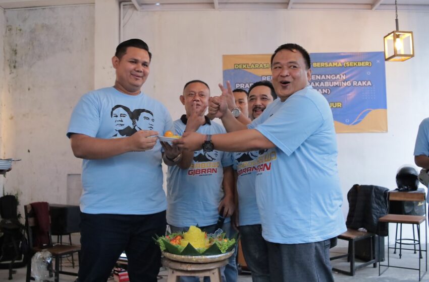  Target Menang 67 Persen, Sekber Relawan Prabowo – Gibran Kabupaten Cianjur Dideklarasikan