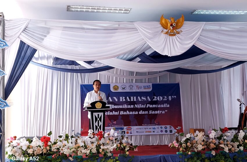  Rektor Universitas Suryakancana Buka Bulan Bahasa, Soroti Pentingnya Penguasaan Bahasa Indonesia