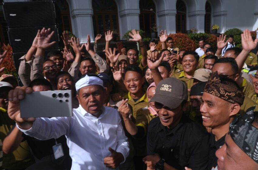  Halal Bihalal Pertama Gubernur Dedi Mulyadi, ASN Jangan Lagi Administratif tapi Taktis