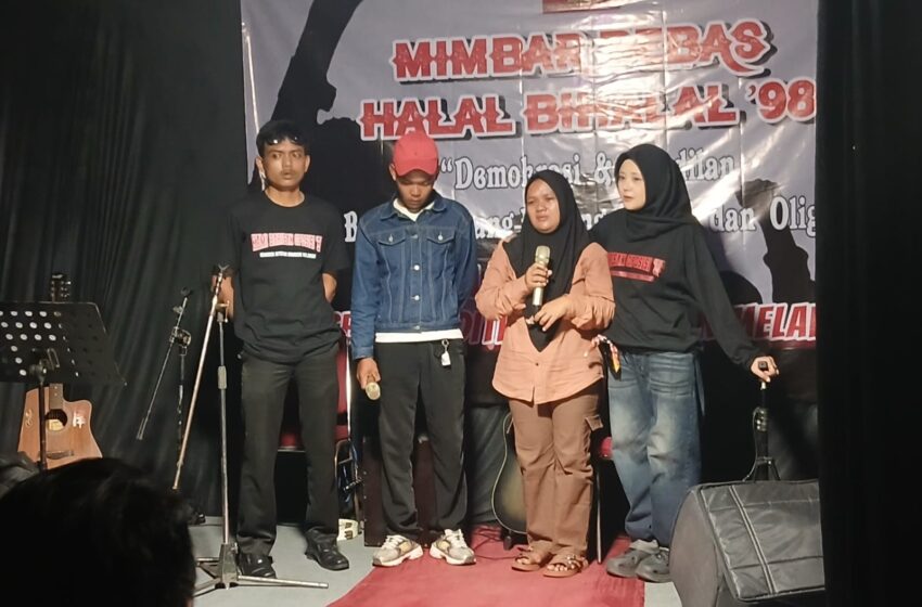 Aktivis ’98 Gelar Mimbar Bebas dan Halal Bihalal di Cianjur, Tegaskan Konsistensi Advokasi Rakyat