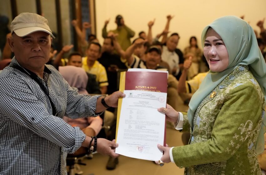  24 PK Golkar Cianjur Deklarasikan Dukungan untuk Metty Triantika, Konsolidasi Kekuatan Jelang Musda Menguat